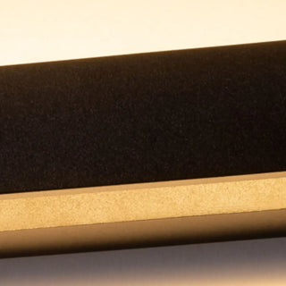 Modern Rectangular Metal Black Mirror Vanity Lights Zawala Image - 15