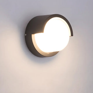 Simple Rectangular Plexiglas Outdoor Wall Light Black Image - 7