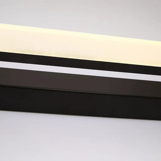Black Rectangular Acrylic Wall-Mounted Vanity Light Zawala Image - 8