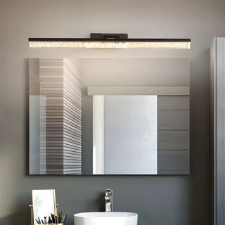 Classic Black Rectangular LED Mirror Vanity Light Zawala Image - 1