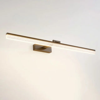 Classic Black Rectangular LED Mirror Vanity Light Zawala Image - 5