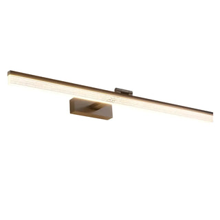 Classic Black Rectangular LED Mirror Vanity Light Zawala Image - 6