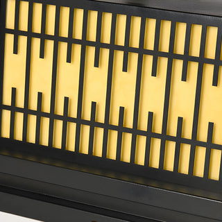 ZOWALA - Modern Black Rectangular Metal Outdoor Post Light Image - 12