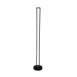 Metal Modern Black Rectangular RGB LED Floor Lamp Zawala Image - 12