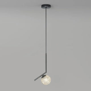 ZOWALA - Modern Clear Acrylic Globe Pendant Light Bedroom Image - 13