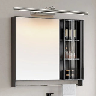 ZOWALA - Modern Bathroom Sliver Cylinder LED Vanity Light Image - 2