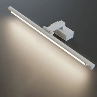 ZOWALA - Metal Tubular Black LED Bathroom Vanity Mirror Light Image - 6
