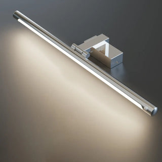ZOWALA - Metal Tubular Black LED Bathroom Vanity Mirror Light Image - 7