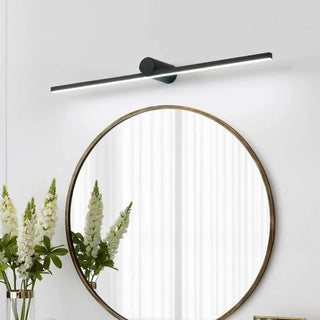 Linear Modern Black Wall Mounted LED Vanity Light Zawala Image - 5
