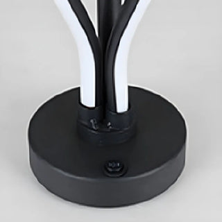 ZOWALA - Modern Black Silica Gel Strip LED Table Lamp Image - 9