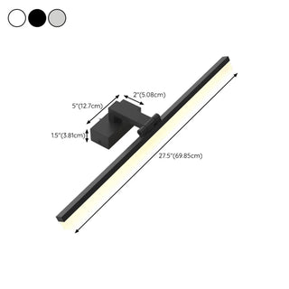 Rotating Modern Rectangular LED Bathroom Vanity Light Zawala Image - 14