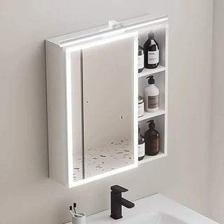 Rotating Modern Rectangular LED Bathroom Vanity Light Zawala Image - 4