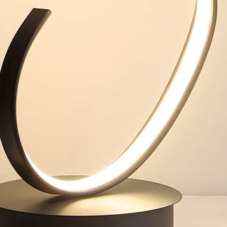 Modern Spiral LED Metal Floor Lamp for Living Room, Black Zawala Image - 14