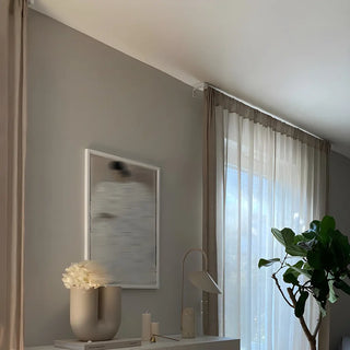 Bedroom Black Unique Cone Geometric Metal Table Lamp Zawala Image - 6