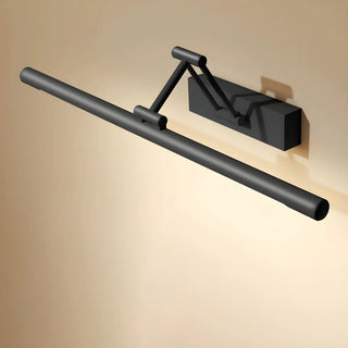 Modern Adjustable Linear Black Metal LED Vanity Light Zawala Image - 4