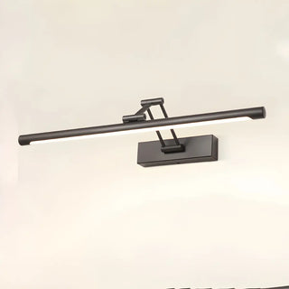 Modern Adjustable Linear Black Metal LED Vanity Light Zawala Image - 5