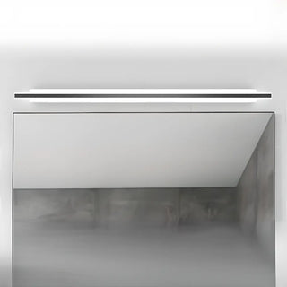 Modern Black Rectangular LED Vanity Light Fixture Zawala Image - 4