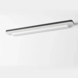 Modern Black Rectangular LED Vanity Light Fixture Zawala Image - 7