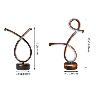 Creative Simple Musical Note LED Decorative Table Lamp Zawala Image - 10