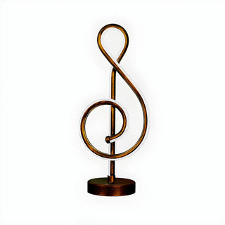Creative Simple Musical Note LED Decorative Table Lamp Zawala Image - 7
