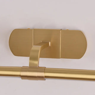 Modern Straight Linear Brass Wall-Mounted Vanity Light Zawala Image - 6