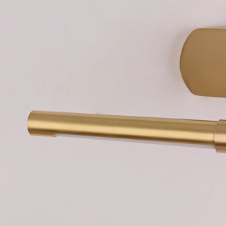 Modern Straight Linear Brass Wall-Mounted Vanity Light Zawala Image - 7