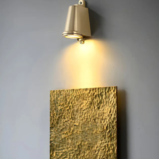 Waterproof Exterior Modern Brass Bell Metal Wall Sconce Zawala Image - 1