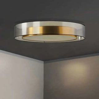 ZOWALA - Modern Bedroom Round Flush Mount Light Image - 3