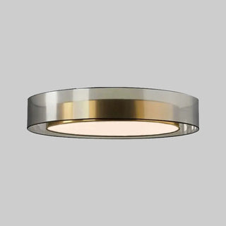 ZOWALA - Modern Bedroom Round Flush Mount Light Image - 4