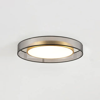 ZOWALA - Modern Bedroom Round Flush Mount Light Image - 6