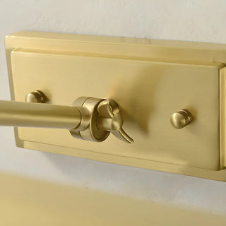 Modern Brass Half-Cylinder LED Metal Vanity Lighting Zawala Image - 11