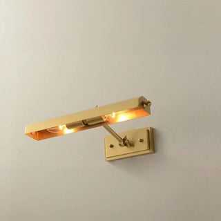 Modern Brass Half-Cylinder LED Metal Vanity Lighting Zawala Image - 3