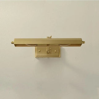 Modern Brass Half-Cylinder LED Metal Vanity Lighting Zawala Image - 5