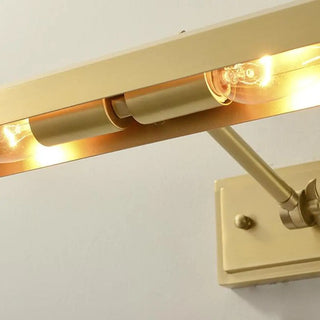 Modern Brass Half-Cylinder LED Metal Vanity Lighting Zawala Image - 8