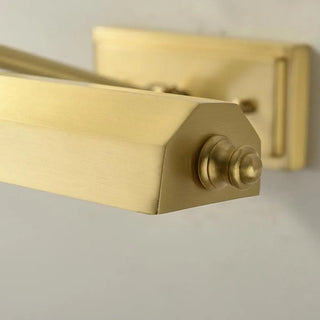 Modern Brass Half-Cylinder LED Metal Vanity Lighting Zawala Image - 9