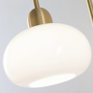 Classic Brass Pull Chain Dome LED Wall Sconce Zawala Image - 21