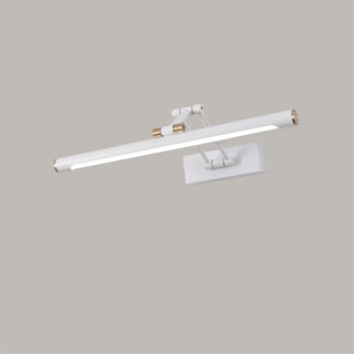 Elegant Brass LED Linear Adjustable Metal Vanity Light Zawala Image - 12