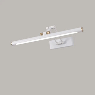 Elegant Brass LED Linear Adjustable Metal Vanity Light Zawala Image - 14
