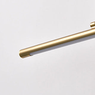 Elegant Brass LED Linear Adjustable Metal Vanity Light Zawala Image - 20