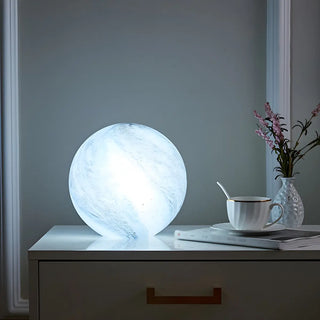 Kids Bedroom Nordic Planet Stained Glass Table Lamp Zawala Image - 5