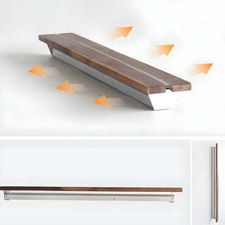 ZOWALA - Modern Wood Resin Wall Sconce Image - 17