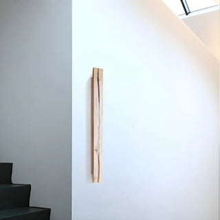 ZOWALA - Modern Wood Resin Wall Sconce Image - 2