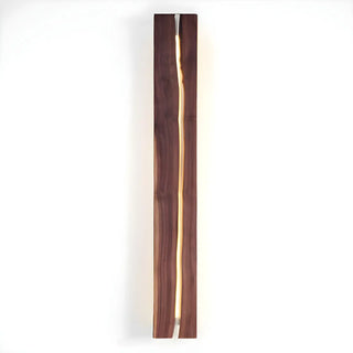 ZOWALA - Modern Wood Resin Wall Sconce Image - 3