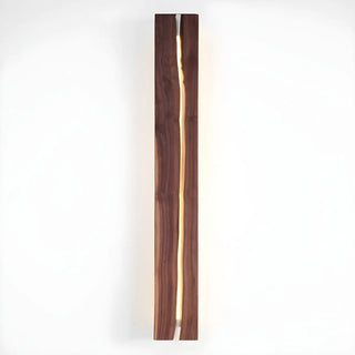 ZOWALA - Modern Wood Resin Wall Sconce Image - 5