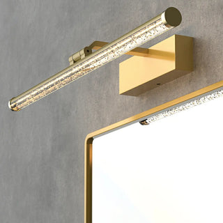 ZOWALA - Luxury Crystal Gold Linear Vanity Wall Light Image - 1