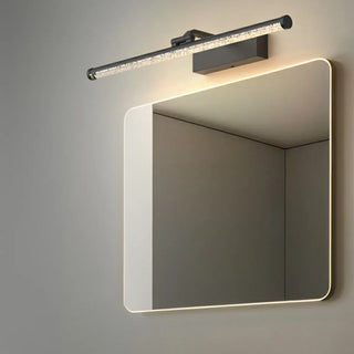 ZOWALA - Luxury Crystal Gold Linear Vanity Wall Light Image - 11