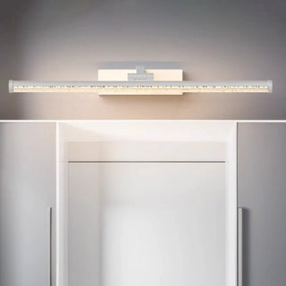 ZOWALA - Luxury Crystal Gold Linear Vanity Wall Light Image - 12