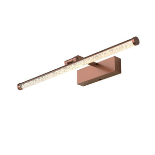 ZOWALA - Luxury Crystal Gold Linear Vanity Wall Light Image - 5
