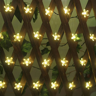 Outdoor Cherry Blossom LED Christmas String Lights Zawala Image - 4