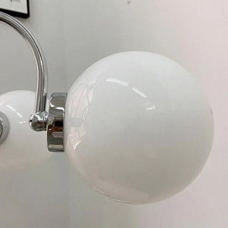 ZOWALA - Modern Chrome Globe Pendant Chandelier - 4 Bulbs Image - 17